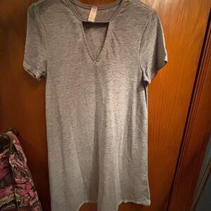 🩶Alter’d State Gray Short Sleeve T-Shirt Dress 👗